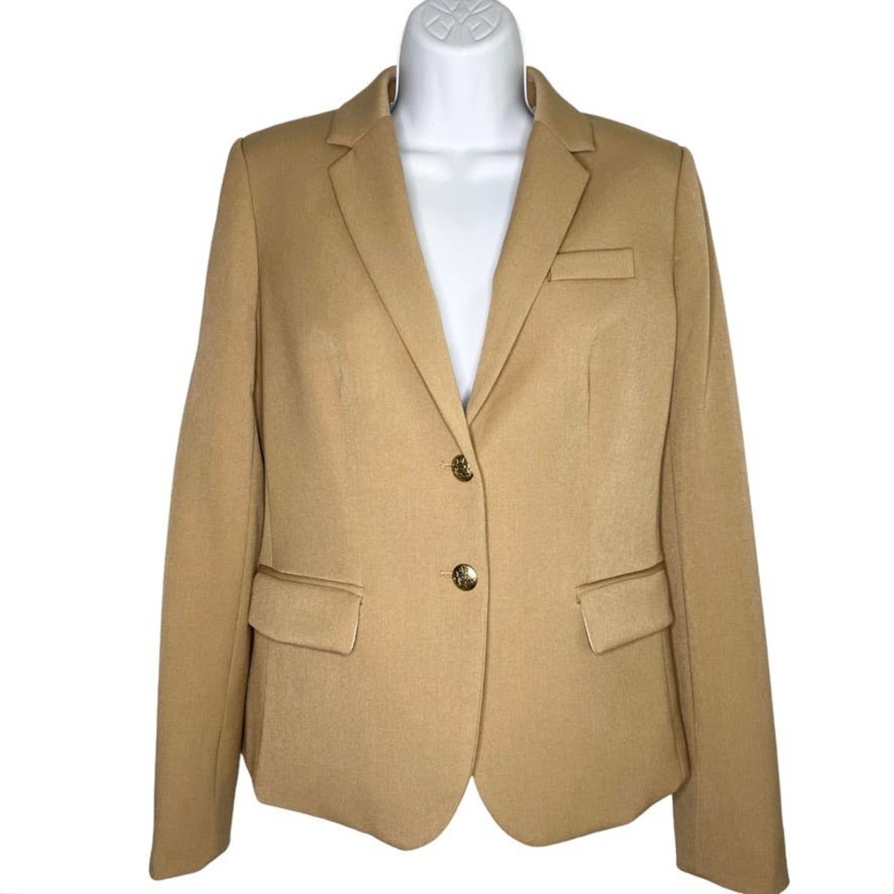 J.Crew Schoolboy Blazer Blogger Favorite Neutral Old Money Career Jacket Camel 4 - Picture 3 of 12